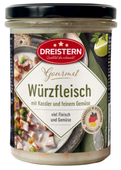Gourmet Würzfleisch mit Kasseler, 380 Gramm